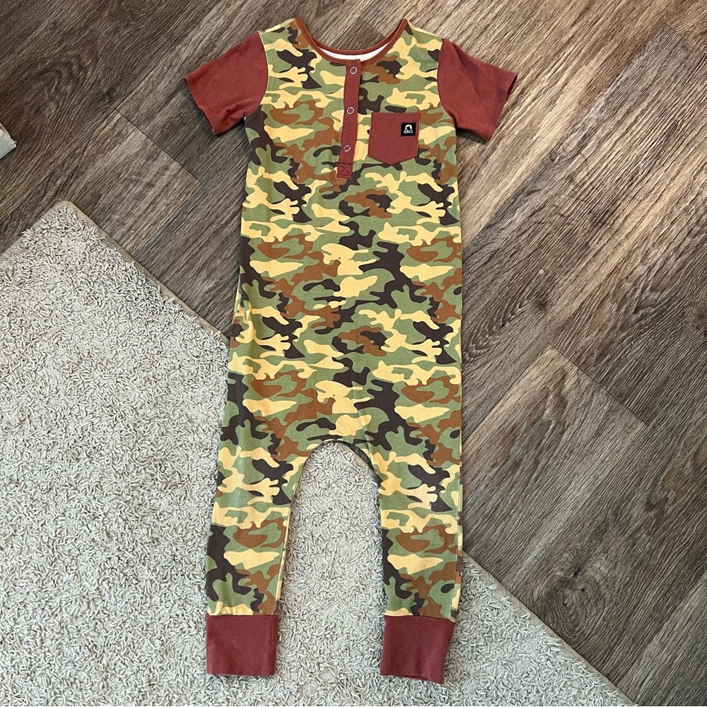 Rags Camouflage Romper